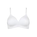 TRIUMPH White Micro Fun Non Wired Bra 34D