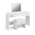 Argos Home Hallingford Gloss Dressing Table - White