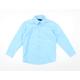 Gorgeous Boys Blue Basic Dress Shirt Size 7-8 Years