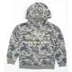 Primark Boys Grey Camouflage Cotton Pullover Hoodie Size 8-9 Years Pullover - You Can Be Whatever You Want To Be