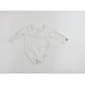 George Girls White Polka Dot Cotton Babygrow One-Piece Size 6-9 Months