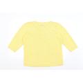 Orvis Womens Yellow Pullover Jumper Size L