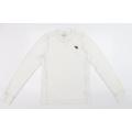 Abercrombie & Fitch Mens White Round Neck Cotton Pullover Jumper Size XL