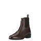 Men's Heritage IV Zip Paddock Boots in Light Brown Leather, EE Wide Width, Size 9, by Ariat