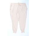 F&F Womens Pink Jogger Trousers Size 22 L28 in