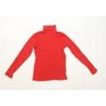 Minx Girls Red Jersey Basic T-Shirt Size 7-8 Years