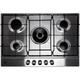 Beko HIAW75224SX 75cm Gas Hob - Stainless Steel