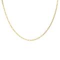 9ct Gold 1.7mm Wide Paper Link Chain - 16in - R9471