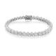 18ct White Gold Diamond Tennis Bracelet - 17.5-18.5 Carats - D45917