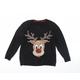 F&F Womens Black Pullover Jumper Size 14 - Christmas jumper