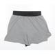 workout Mens Grey Polyester Athletic Shorts Size M Regular