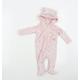 Disney Baby Baby Pink Polyester Babygrow One-Piece Size 6-9 Months Zip