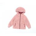 Fat Face Girls Pink Parka Coat Size 4-5 Years