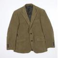 Brook Taverner Mens Green Jacket Suit Jacket Size 38