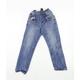 NEXT Boys Blue Cotton Straight Jeans Size 6 Years Regular