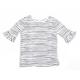 The Kids Division Girls Blue Striped Tunic T-Shirt Size 7-8 Years