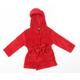 Matalan Baby Red Solid Robe Size 12-18 Months