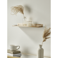 Slimline Metal Shelf - Brass