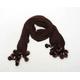 Debenhams Brown Womens Pom Pom Scarf