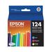 Epson T124520 DuraBrite Ultra Color Ink Cartridges - Pack Of 3