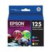 Epson T125520 DuraBrite Ultra Color Ink Cartridges, Pack Of 3