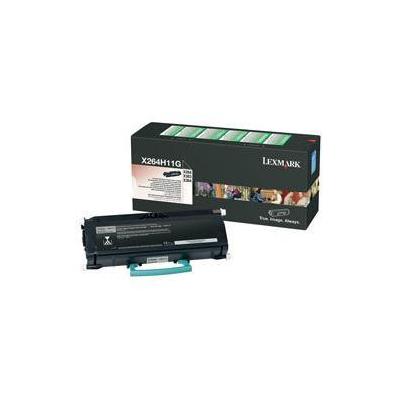 Lexmark X264H11G High-Yield Return Program Black Toner Cartridge