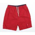 Tokyo Lee Boys Red Bermuda Shorts Size 13 Years