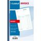 Exacompta Guildhall Duplicate Invoice Book 210mm x 135mm Pack of 5, white