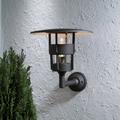 Freja Outdoor Classic Lantern Matt Black Wall Light, IP23