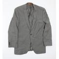 Ben Sherman Mens Grey Jacket Suit Jacket Size 40