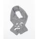 H&M Girls Grey Geometric Acrylic Rectangle Scarf Scarves & Wraps One Size