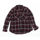 River Island Womens Red Basic Button-Up Size 10