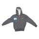 Slazenger Girls Grey Lightweight Hoodie Age 7-8