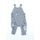 George Baby Blue Striped Dungaree One-Piece Size 3-6 Months - disney