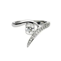 Shaun Leane Entwined 18ct White Gold 0.50ct Diamond Outward Engagement Ring