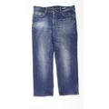 Pepe Jeans Mens Blue Denim Straight Jeans Size 36 L25 in