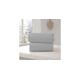 Clair De Lune Cot Fitted Sheet (Twin Pack) White