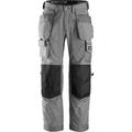 Snickers 3223 Mens Rip Stop Floor Layer Work Trousers Grey 36" 35"