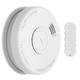 SHD by oneConcept Smoke Detector DOF19 Plastic Warning signal: 85 dB 9V battery-operated