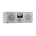 Auna Silver Star Stereo Internet DAB+/FM Radio, WiFi, BT, DAB+/FM, White