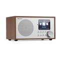 Auna Silver Star Mini Internet DAB + / FM Radio, WiFi, BT, DAB + / FM, Oak