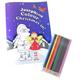 It's Christmas' Fairy Colouring Book with Pencil Crayons