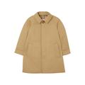 Cotton Gabardine Coat W/logo