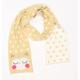 Superdrug Girls Brown Spotted Knit Scarf Scarves & Wraps Size Regular - Owl