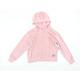 M&S Girls Pink Velour Pullover Hoodie Size 11-12 Years