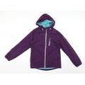 Trespass Womens Purple Rain Coat Jacket Size S