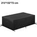 Dust Cover Oxford Cloth Patio Furniture Covers Outdoor Furniture Set Covers Waterproof Rain Snow Dust Wind-Proof Anti-UV