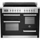 Bertazzoni Professional Series 110cm Electric Induction Range Cooker - Black