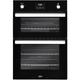 Belling BI902G Built In Gas Double Oven - Black