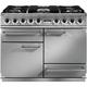Falcon Deluxe 110cm Double Oven Dual Fuel Range Cooker - Stainless Steel